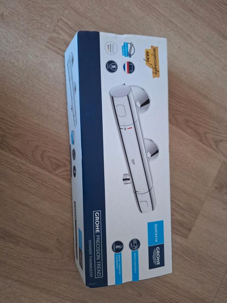 Grohe Precision Trend Thermostaatkraan - Zo Goed Als Nieuw!, Doe-het-zelf en Verbouw, Sanitair, Zo goed als nieuw, Kraan, Ophalen