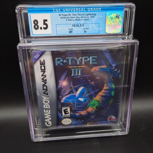 R-Type III 3 GameBoy Advance USA nieuw sealed CGC 8.5 A+, Spelcomputers en Games, Games | Nintendo Game Boy, Nieuw, 1 speler, Vanaf 3 jaar