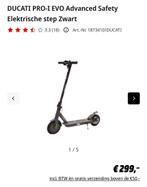 Ducati pro-i evo step, Fietsen en Brommers, Ophalen, Zo goed als nieuw, Elektrische step (E-scooter)