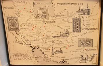 Perzische Handgeknoopte Tapijten Plaatsen en Stammen  beschikbaar voor biedingen