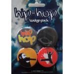 Hip-hop buttons bij Stichting Superwens!, Verzamelen, Speldjes, Pins en Buttons, Ophalen of Verzenden, Nieuw, Overige onderwerpen