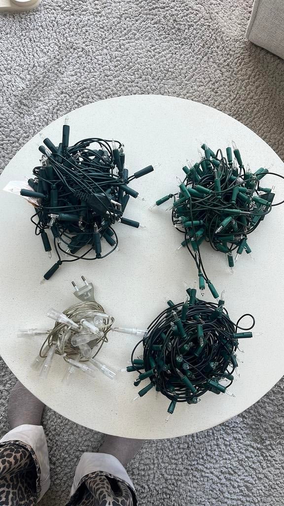 Kerstverlichting, Ophalen, Zo goed als nieuw