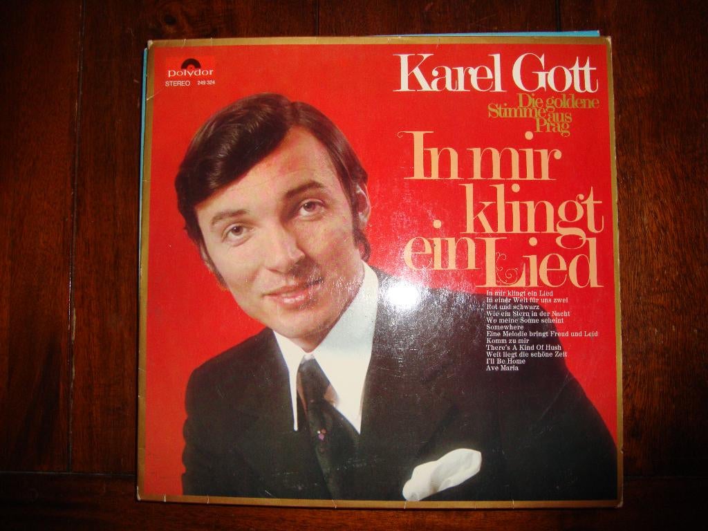 LP Karel Gott / In mir klingt ein lied, Cd's en Dvd's, Vinyl | Pop, Ophalen of Verzenden, Gebruikt, 12 inch