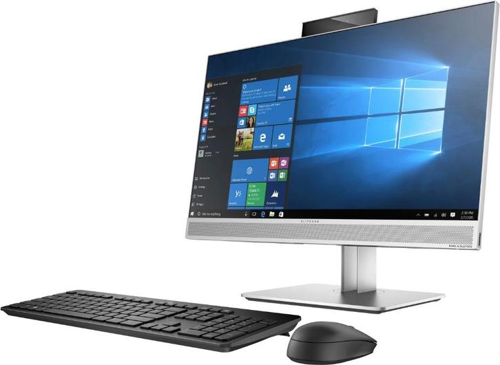 HP EliteOne 800 G3 23.8-in Non-Touch AiO, Computers en Software, Desktop Pc's, Zo goed als nieuw, 3 tot 4 Ghz, SSD, 8 GB, Met videokaart