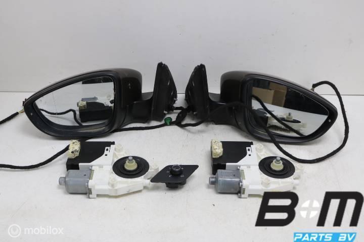 Set inklapbare spiegels VW Jetta 5C6 3C0959793C, Auto-onderdelen, Spiegels, Gebruikt