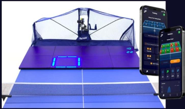 fast pong tafeltennis training, Sport en Fitness, Tafeltennis, Zo goed als nieuw, Overige typen, Ophalen