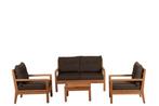Summer Garden loungeset Sabang teak, Ophalen of Verzenden, Nieuw, Teakhout, Loungeset