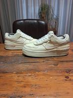 Nike Air Force 1 Shadow 'Coconut Milk' Size 40,5, Wit, Nike, Ophalen of Verzenden, Sneakers of Gympen