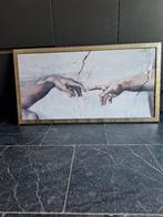 The Hands of God Michelangelo, 50 tot 75 cm, Ophalen of Verzenden, 100 tot 125 cm, Print