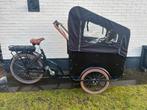 Nieuwstaat elektrische bakfiets, Fietsen en Brommers, Ophalen of Verzenden, Zo goed als nieuw, 4 kinderen of meer, Huif