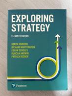 Studieboek Exploring Strategy, Boeken, Studieboeken en Cursussen, Pearson, Zo goed als nieuw, Beta, HBO