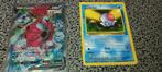 Hoopa V en Tentacool, Ophalen of Verzenden, Zo goed als nieuw, Meerdere kaarten, Foil