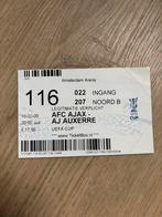 Ajax - Auxerre ticket 16-02-2005, Verzamelen, Sportartikelen en Voetbal, Ophalen of Verzenden