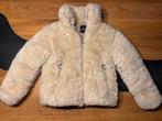 Teddy ecru kleurige meisjes jas 122/128, Ophalen of Verzenden, Zo goed als nieuw, Meisje, Jas
