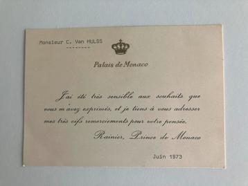 Monaco, Prins Rainer 50 jaar , 1973, zeldzaam beschikbaar voor biedingen