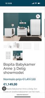 Complete Bopita kamer, 50 tot 70 cm, Ophalen of Verzenden, Opstaande rand, 100 cm of meer