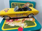FORD MUSTANG 64/5 COCA COLA MERK SOLIDO UIT 1998 NIEUWSTAA, Ophalen of Verzenden, Nieuw, Auto