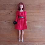 Vintage Mattel Barbie 1982 My first date jurk met vhtf tasje, Verzenden, Gebruikt, Kleertjes