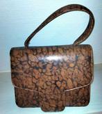 Vintage slangenleren damestas, Antiek en Kunst, Ophalen of Verzenden, Dames