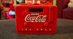 Retro, metalen Coca-Cola radio / Coca-Cola cooler model, Ophalen of Verzenden, Zo goed als nieuw, Gebruiksvoorwerp