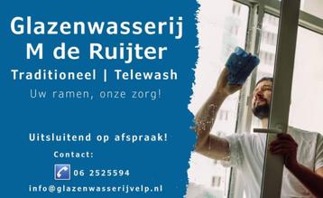 Glazenwasserij M. de Ruijter  ( Glazenwasserij Velp ) beschikbaar voor biedingen