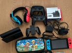 Nintendo Switch (2019), access., doos en super mario maker 2, Spelcomputers en Games, Games | Nintendo Switch, Gebruikt, 1 speler