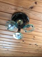 Plafondlamp, Ophalen, Zo goed als nieuw, Glas