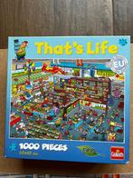 That’s life puzzel supermarkt, Ophalen of Verzenden, 500 t/m 1500 stukjes, Legpuzzel, Zo goed als nieuw