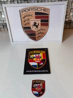 Porsche accessoires PC Maasland 2003

Foto plaat met stikker, Ophalen of Verzenden, Zo goed als nieuw
