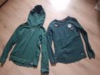 Longsleeves quapi en b nosy 134/140 groen, Kinderen en Baby's, Kinderkleding | Maat 134, Ophalen of Verzenden, Gebruikt, Jongen