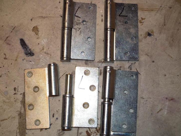 hang en sluitwerk, Doe-het-zelf en Verbouw, Hang- en Sluitwerk, Nieuw, Scharnier, IJzer, Ophalen