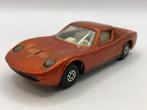 Matchbox Lesney K-24 Lamborghini Miura oranje -SLECHT- M12, Gebruikt, Auto, Matchbox, Ophalen of Verzenden