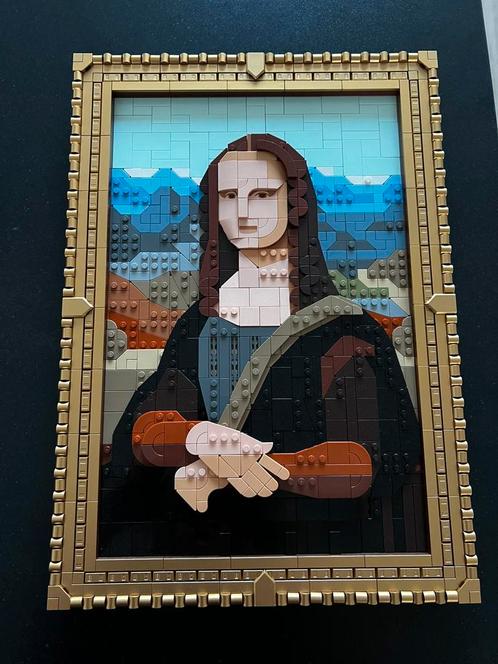 Mona Lisa Lego, Antiek en Kunst, Kunst | Schilderijen | Klassiek, Ophalen