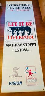 Beatles-banner Liverpool, Ophalen, Gebruikt