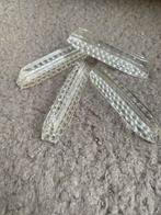 Vintage kristallen messenleggers 4x, Antiek en Kunst, Antiek | Glas en Kristal, Ophalen