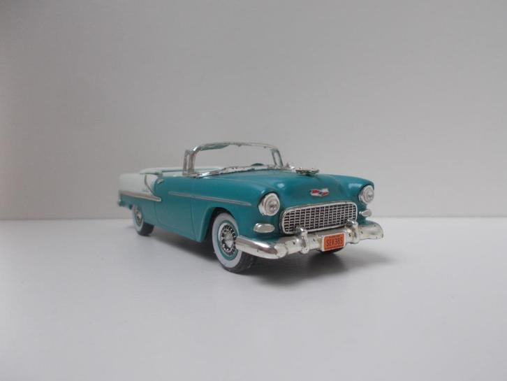 5395 '55 Chevrolet Bel Air Convertible Vitesse 1:43, Hobby en Vrije tijd, Modelauto's | 1:43, Gebruikt, Auto, Overige merken, Ophalen of Verzenden