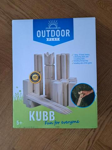 Kubb Outdoor Camping spel houten speelgoed beschikbaar voor biedingen