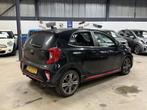 Kia Picanto 1.0 T-GDI GT-Line // 100PK // Leer € 10.995,00, Auto's, Kia, 101 pk, Gebruikt, 920 kg, Zwart