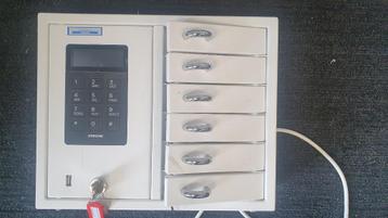 Crone keybox 9006 met 3 uitbeidings kasten (sleutelkast) beschikbaar voor biedingen