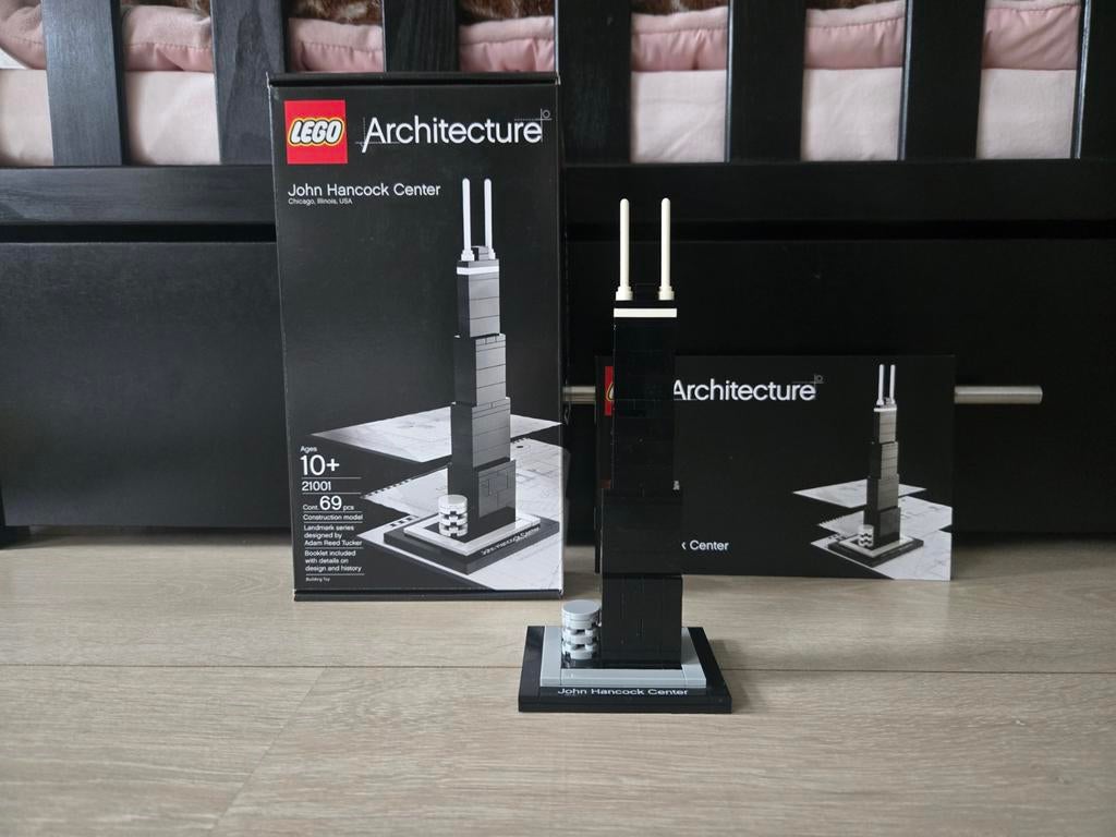 Lego Architecture 21001 John Hancock Center, Ophalen of Verzenden, Zo goed als nieuw, Complete set, Lego