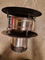 RVS Schoorsteen Trekkap 150mm, Gebruikt, Minder dan 30 cm, Overige typen, Minder dan 60 cm
