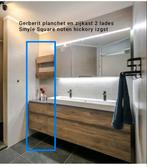 Gerberit Smyle Square Badkamermeubel Set Hickory Noten, Huis en Inrichting, Badkamer | Badkamermeubels, Ophalen, (Half)hoge kast