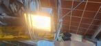 2 Werkende bouwlampen, Ophalen of Verzenden, Gebruikt, Lamp met armatuur, Met statief
