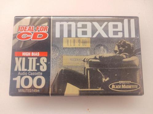 Maxell XLII-S 100 cassette 1 stuk XLIIS100, Cd's en Dvd's, Cassettebandjes, Nieuw in verpakking, Onbespeeld, Overige genres, 1 bandje