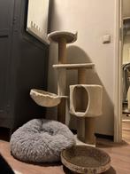 Krabpaal + mandje + krabdoos (kattenspullen), Dieren en Toebehoren, Ophalen, Krabpaal
