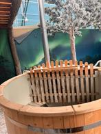Houtgestookte hottub polypropyleen Ø180   | Showroommodel, Tuin en Terras, Bubbelbaden en Hottubs, Ophalen, Zo goed als nieuw