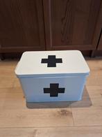 Hema medicijnbox / trommel wit, Ophalen, Zo goed als nieuw, Minder dan 50 cm, Minder dan 50 cm