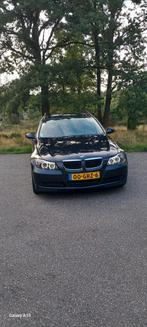 BMW 3-Serie 2.0 318 I Touring 105KW AUT 2008 Blauw, Automaat, Zwart, Origineel Nederlands, Stationwagon