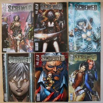 Comics: Screwed - Kirkham / Thomas - compleet - Zenescope beschikbaar voor biedingen