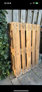 2 Europallets, Doe-het-zelf en Verbouw, Hout en Planken, Ophalen, Gebruikt, 50 mm of meer, Minder dan 200 cm